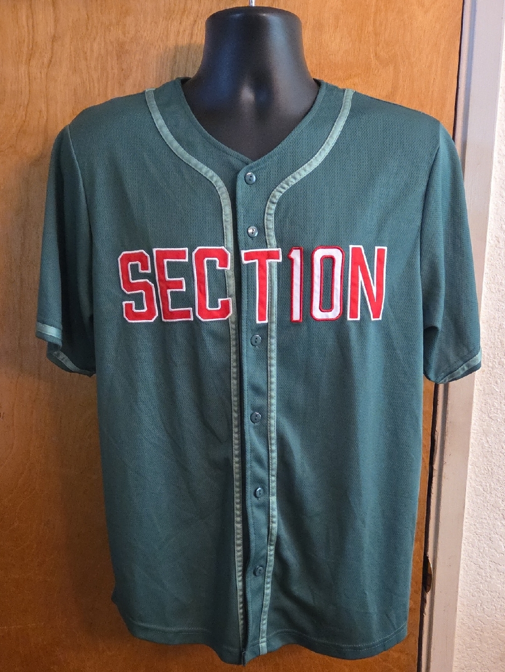 Boston Red Sox SECTION 10 Podcast Fenway Park Barstool Jersey SGA 9/9/24 Size M